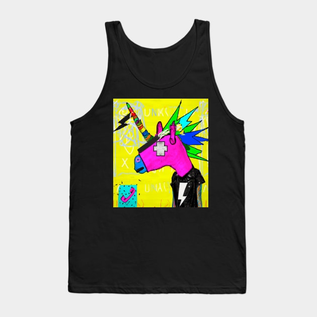 Unipunk Tank Top by Farbitroid